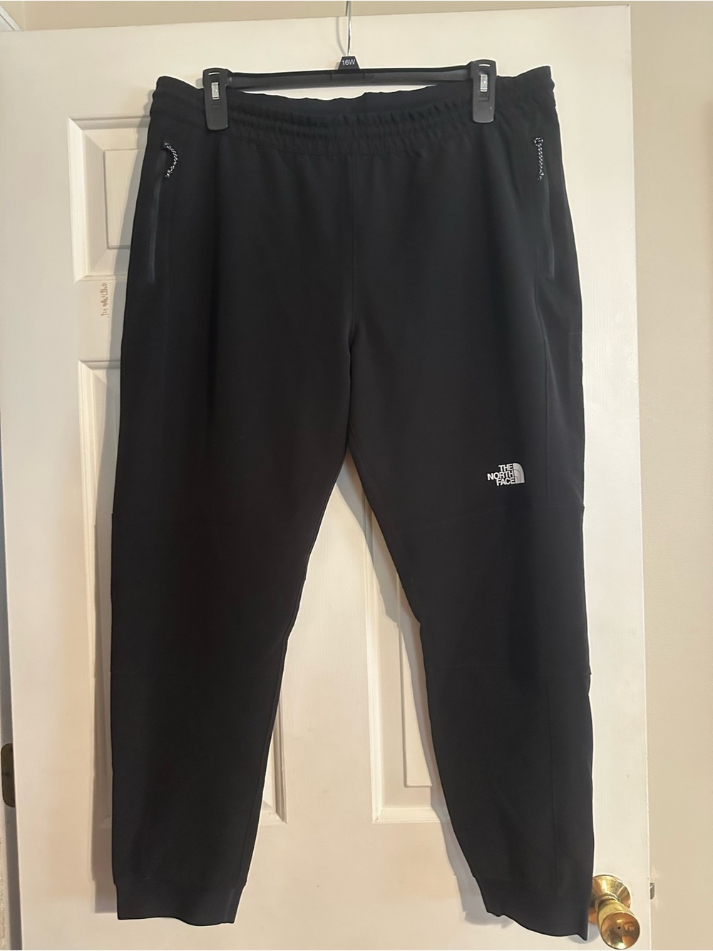 The North Face Black Athletic Joggers with Logo Women’s XL